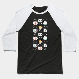 Cute Animals V2 Baseball T-Shirt